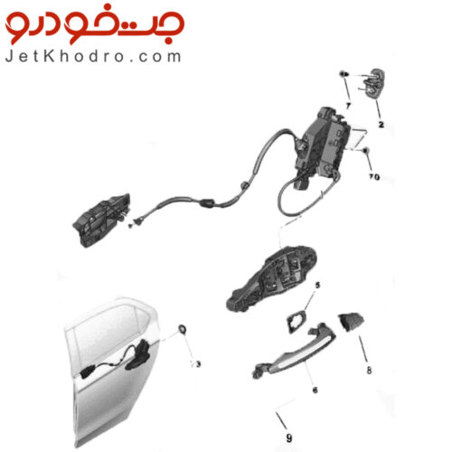 دستگیره بیرونی تارا _ دستگیره کشویی بیرونی تارا _ قیمت دستگیره بیرونی تارا _ پایه براکت دستگیره بیرونی تارا _ کلاهک دستگیره بیرونی تارا _ قیمت دستگیره تارا