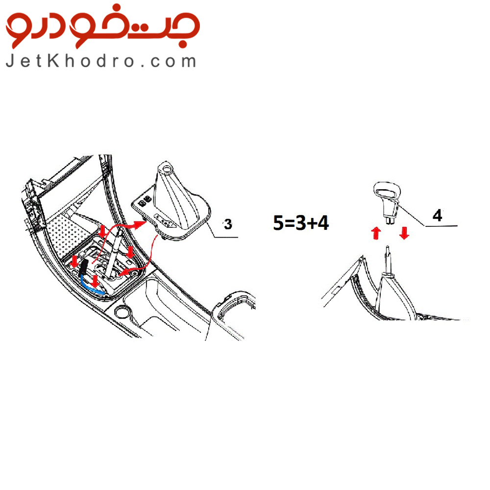 سر دنده دنا پلاس اتومات _ قیمت سر دنده دنا پلاس اتومات _ مجموعه دسته دنده دناپلاس اتومات _ گردگیر دسته دنده دنا پلاس