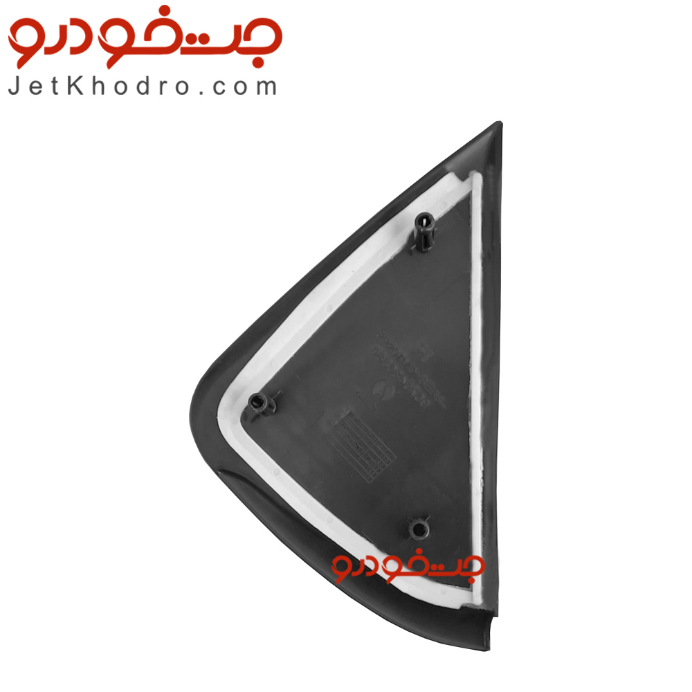 قاب مثلثی شیشه درب عقب تارا سمت چپ _ قاب لچکی درب عقب تارا _ قیمت قاب لچکی درب عقب تارا _ قاب سه گوش _ لچکی تارا _ لچکی پیانویی تارا