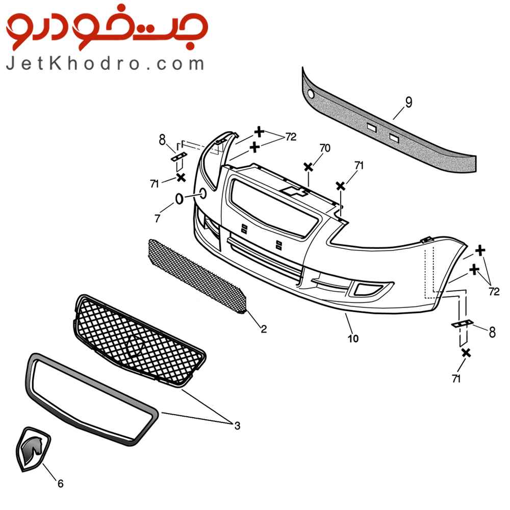 جلو پنجره رانا پلاس _ قیمت جلو پنجره رانا پلاس _ جلو پنجره رانا ایساکو _ جلو پنجره رانا پلاس کروز _ آرم جلو پنجره رانا پلاس _جلو پنجره رانا بدون آرم