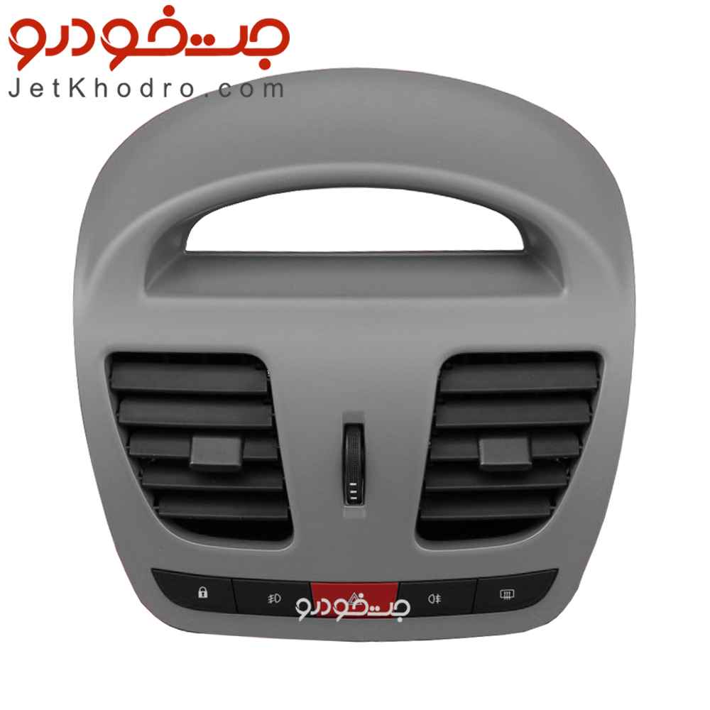 پنل مرکزی داشبورد ساینا و کوییک نقره ای