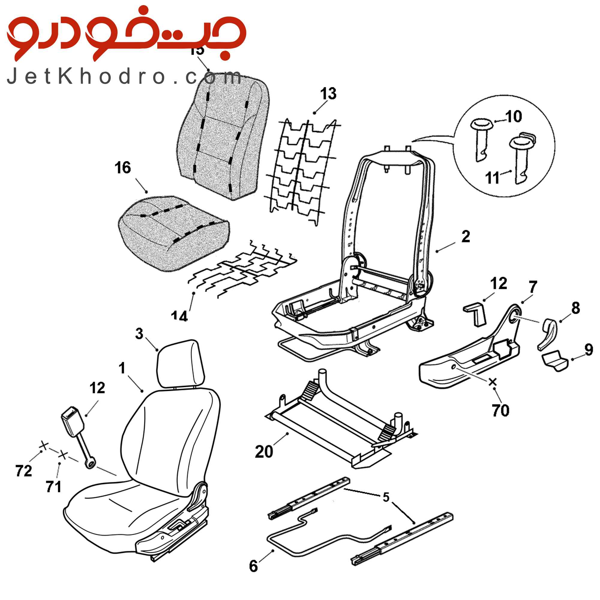 فوم نشیمن صندلی پژو405 _ قیمت فوم صندلی پژو 405 _ بهترین فوم صندلی پژو 405 _ فوم صندلی عقب پژو 405 قدیم _ فوم نشیمن صندلی پژو پارس